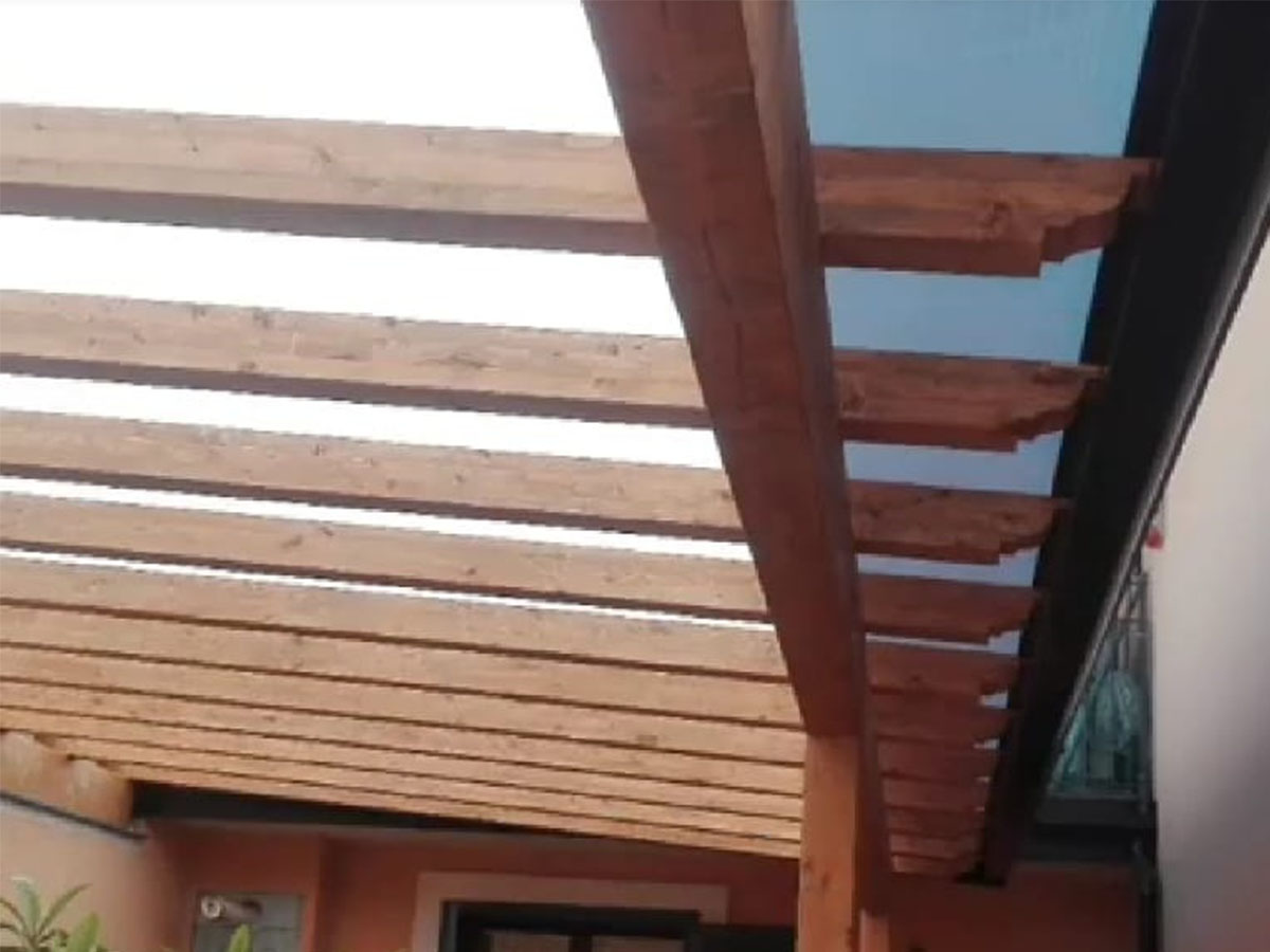 tettoie in legno